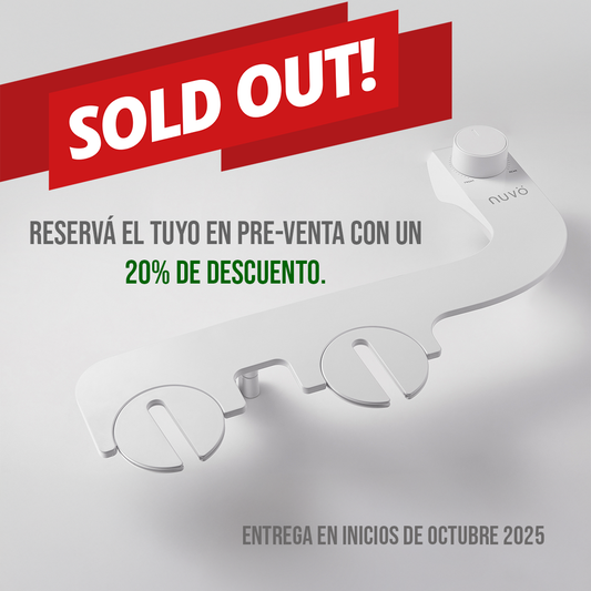 NUVÖ Bidet AGOTADO 🚫🚨 —

✅📦 PRE-ORDEN DISPONIBLE 
20% OFF descuento especial con entrega en Octubre 2025